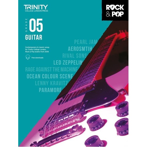 Trinity Rock & Pop Guitar - Grade 5 2018