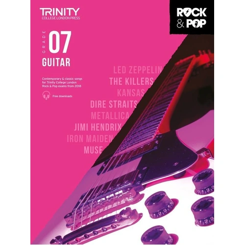 Trinity Rock & Pop Guitar Grade 7 2018