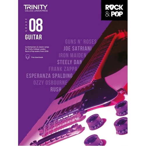 Trinity Rock & Pop Guitar Grade 8 2018