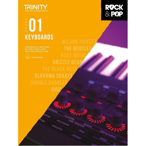 Trinity Rock & Pop Keyboards - Grade 1 2018