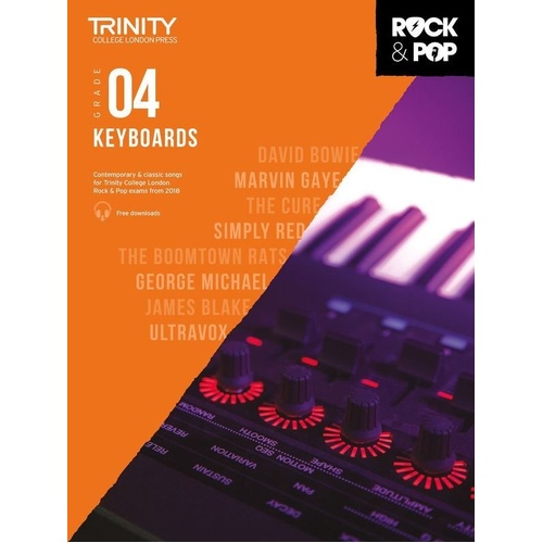 Trinity Rock & Pop Keyboards - Grade 4 2018
