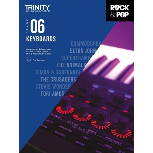 Trinity Rock & Pop Keyboards - Grade 6 2018