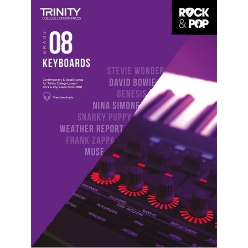 Trinity Rock & Pop Keyboards - Grade 8 2018