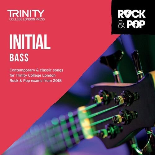 Trinity Rock and Pop Bass Initial CD 2018 (CD Only)