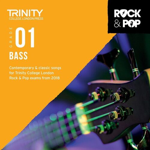 Trinity Rock and Pop Bass Gr 1 CD 2018 (CD Only)