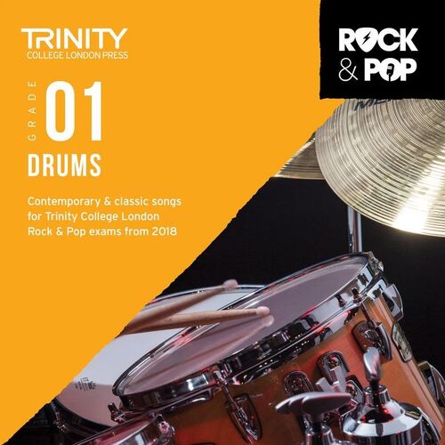 Trinity Rock and Pop Drums Gr 1 CD 2018 (CD Only)