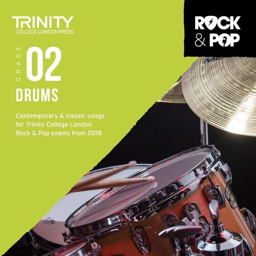 Trinity Rock and Pop Drums Gr 2 CD 2018 (CD Only)