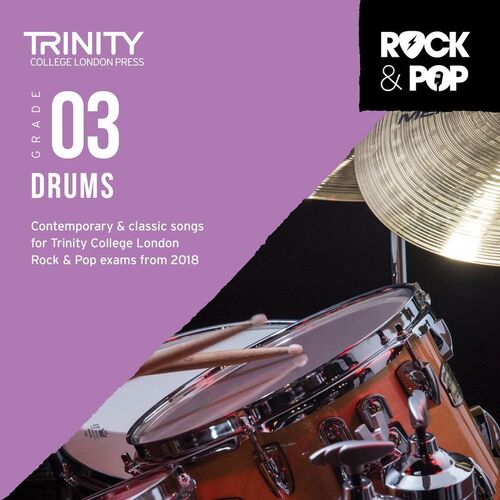 Trinity Rock and Pop Drums Gr 3 CD 2018 (CD Only)