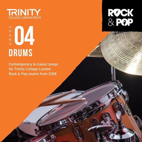 Trinity Rock and Pop Drums Gr 4 CD 2018 (CD Only)