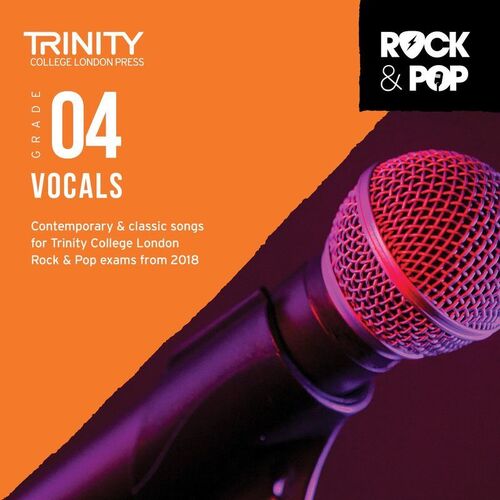 Trinity Rock and Pop Vocals Gr 4 CD 2018 (CD Only)