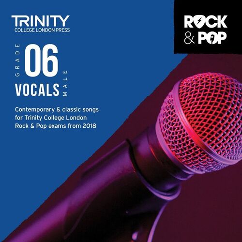 Trinity Rock and Pop Male Vocals Gr 6 CD 2018 (CD Only)