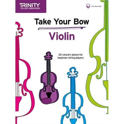 Take Your Bow Violin/Piano Book by Celia Cobb and Naomi Yandell, Trinity College London