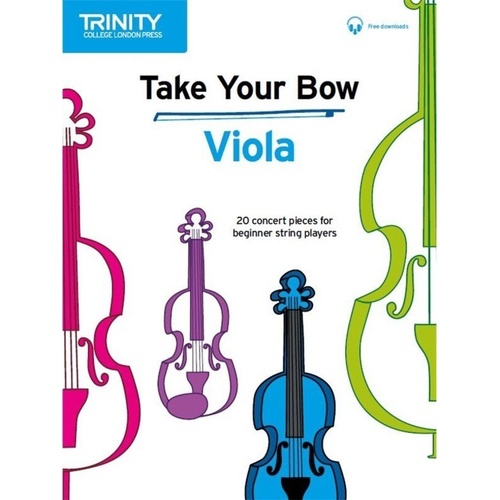 Take Your Bow Viola Piano Book