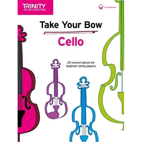 Take Your Bow Cello/Piano Book by Celia Cobb and Naomi Yandell