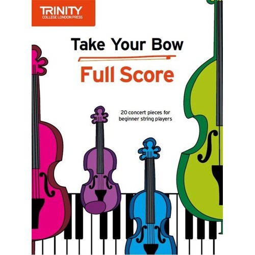 Take Your Bow Full Score (Softcover Book/Online Audio)