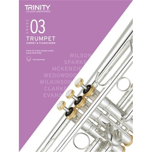 Trinity Trumpet Exam Pieces 2019-2022 Gr 3 (Softcover Book)