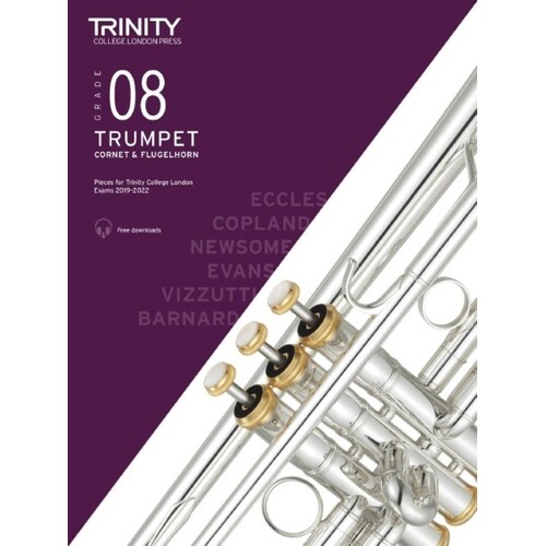 Trinity Trumpet Exam Pieces 2019-2022 Gr 8 (Softcover Book)