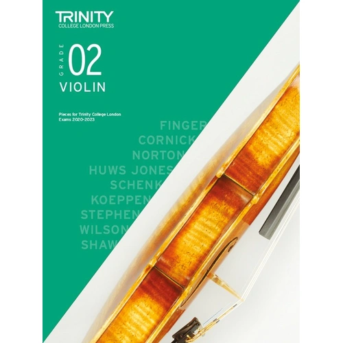 Trinity Violin Exam Pieces 2020-2023 Grade 2 for Violin/Piano