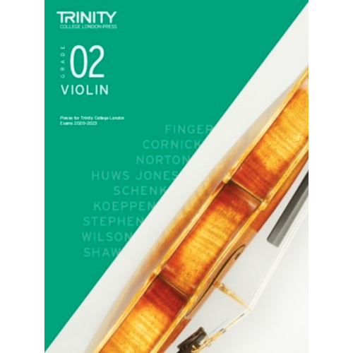Trinity Violin 2020-2023 Grade 2 Score & Part - Trinity College London