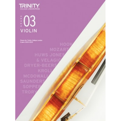 Trinity Violin 2020-2023 Grade 3 Score & Part - Trinity College London