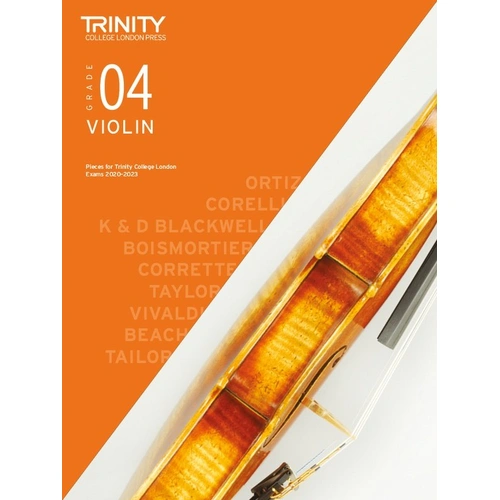 Trinity Violin Exam Pieces 2020-2023 Grade 4 for Violin/Piano