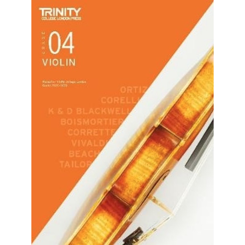 Trinity Violin 2020-2023 Grade 4 Score & Part - Trinity College London