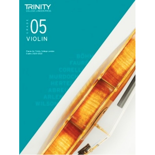 Trinity Violin 2020-2023 Grade 5 Score & Part - Trinity College London