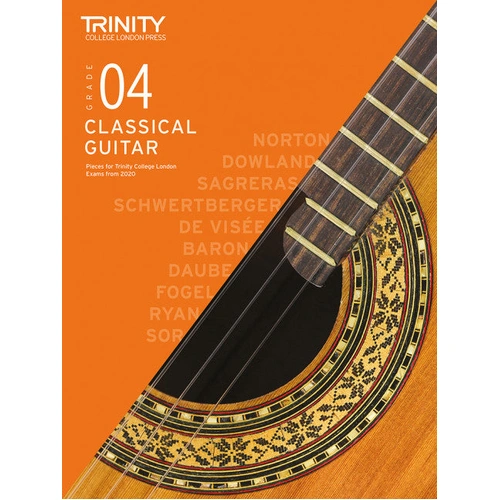 Trinity Classical Guitar Pieces 2020-2023 Grade 4 Sheet Music