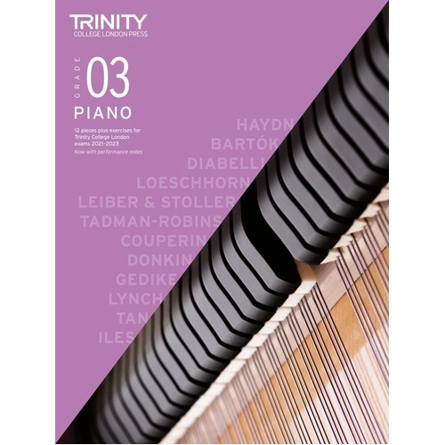 Trinity Piano Pieces & Exercises 2021-2023 Grade 3