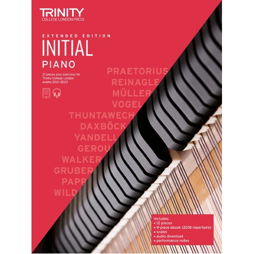 Trinity Piano Exam Pieces 2021-23 Extended Edition Initial - Trinity College London