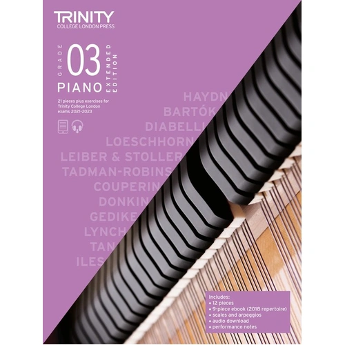 Trinity Piano Pieces & Exercises 2021-2023 Grade 3