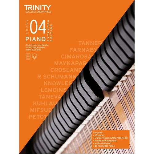 Trinity Piano Pieces & Exercises 2021-2023 Grade 4 Extended
