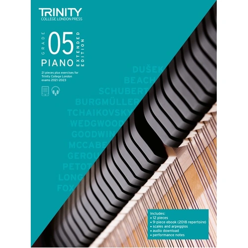 Piano Exam Pieces & Exercises 2021-2023 - Grade 5 by Trinity College London