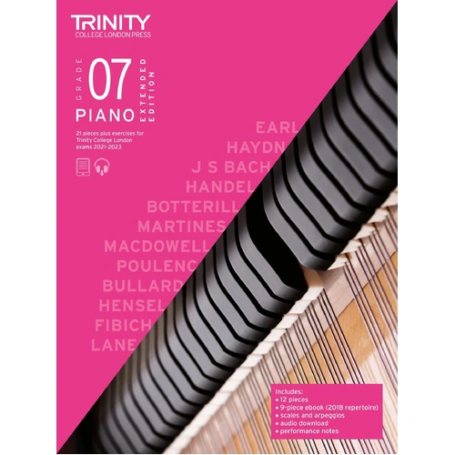 Trinity Piano Exam 2021-23 Grade 7 Extended Edition - Trinity College London