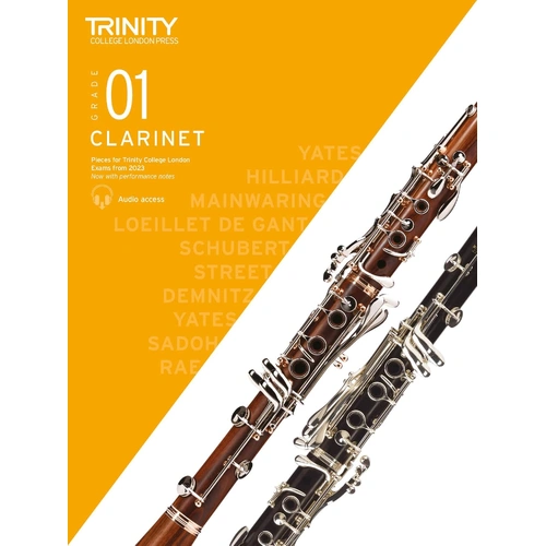 Trinity Clarinet Exam Pieces 2023 Grade 1 Sc/Pt