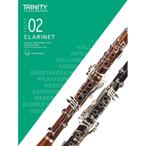 Trinity Clarinet Exam Pieces 2023 Grade 2 Sc/Pt