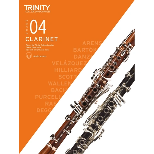 Trinity Clarinet Exam Pieces 2023 Grade 4