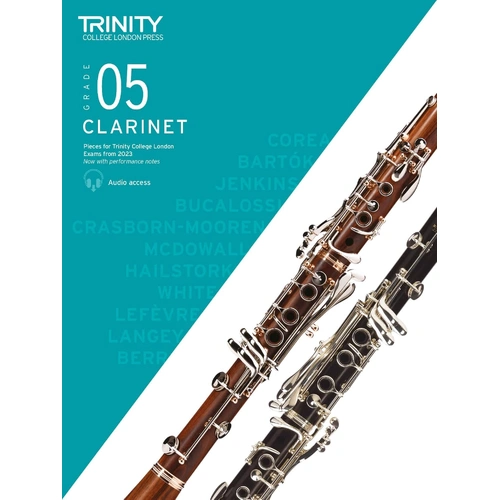 Trinity Clarinet Exam Pieces 2023 Grade 5 Sc/Pt Sheet Music