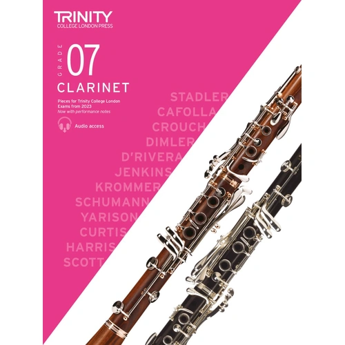 Trinity Clarinet Exam Pieces 2023 Grade 7