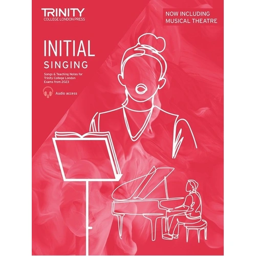 TCL Singing Exam Pieces 2023 Initial for Voice - 12 Accompanied Songs with Audio