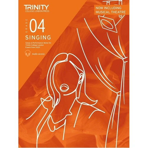 Trinity Singing Exam Pieces 2023 Grade 4 Vocal Book with Audio