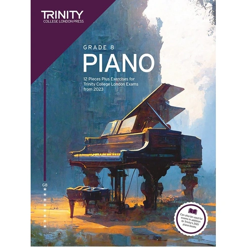 Trinity Piano Exam Pieces & Exercises 2023 Grade 8