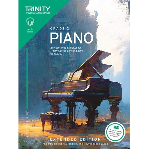 Trinity Piano Exam Pieces & Exercises 2023 Grade 2 Extended Edition