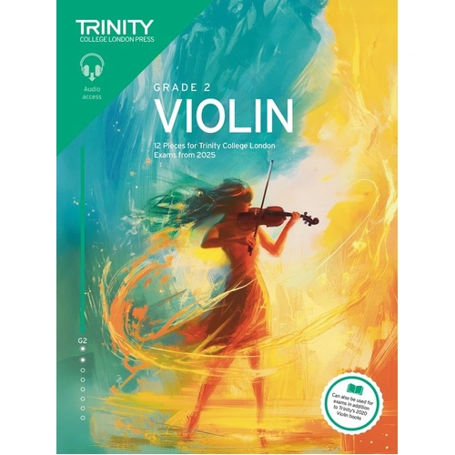 Trinity Violin Exam Pieces 2025 Grade 2 Book