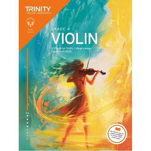 Trinity Violin Exam Pieces 2025 Grade 4 Book