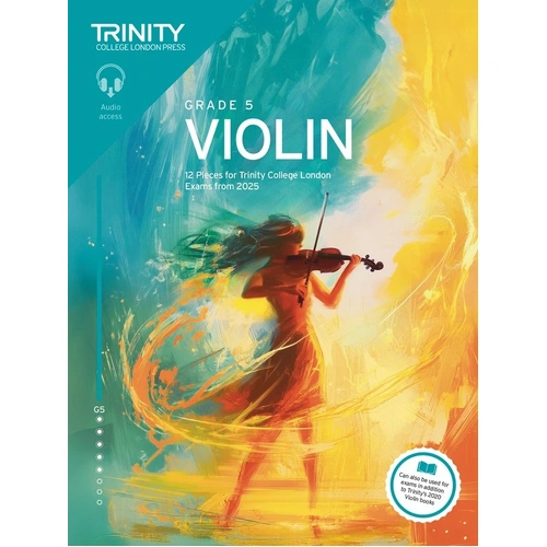 Trinity Violin Exam Pieces 2025 Grade 5 Book