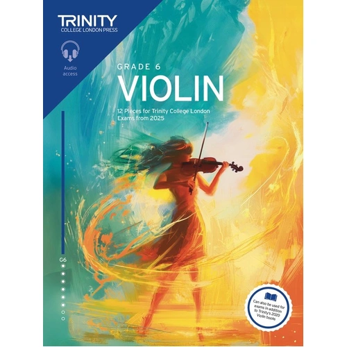 Trinity Violin Exam Pieces 2025 Grade 6 Book