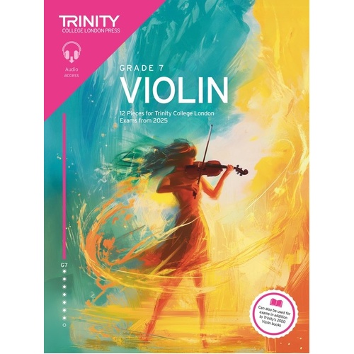 Trinity Violin Exam Pieces 2025 Grade 7 Book