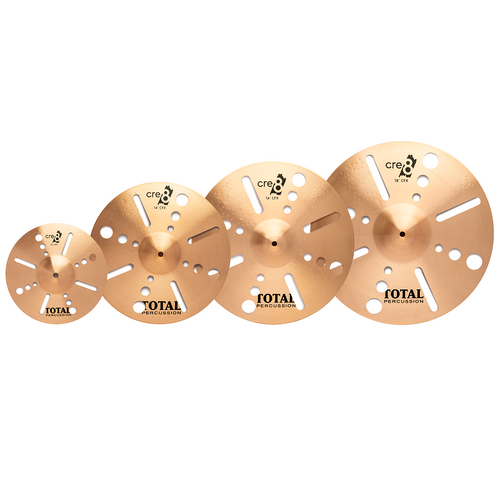 Total Percussion CRE8 CFX Series 18" Cymbal - B8 Alloy, Hand Hammered, Multi-Color FX