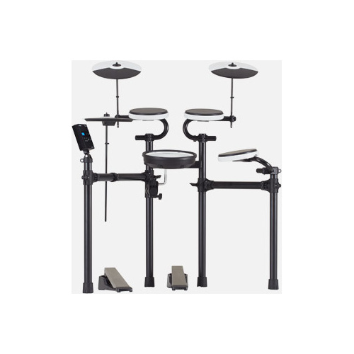 ROLAND TD-02KV V-Drums Electronic Kit - Entry-Level Compact Drumming Experience with Expressive Features and Advanced Technology